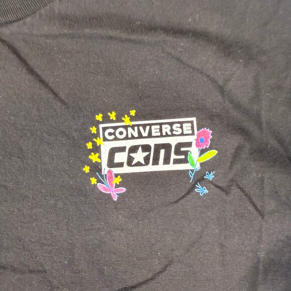 Converse Cons Zumiez whimsy skater music note graphic tshirt womens XL - Picture 4 of 7